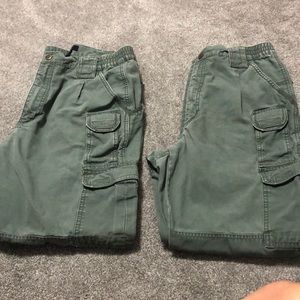 5.11 Tactical Series Pants 34 x 32 100% Cotton  .  Lot of 2
